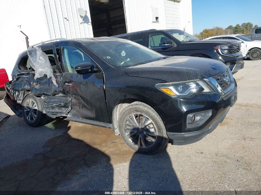 2017 Nissan Pathfinder Sv VIN: 5N1DR2MN3HC631498 Lot: 43921449