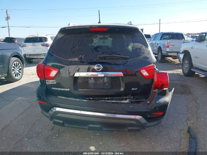 2017 Nissan Pathfinder Sv VIN: 5N1DR2MN3HC631498 Lot: 43921449