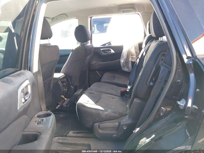 2017 Nissan Pathfinder Sv VIN: 5N1DR2MN3HC631498 Lot: 43921449