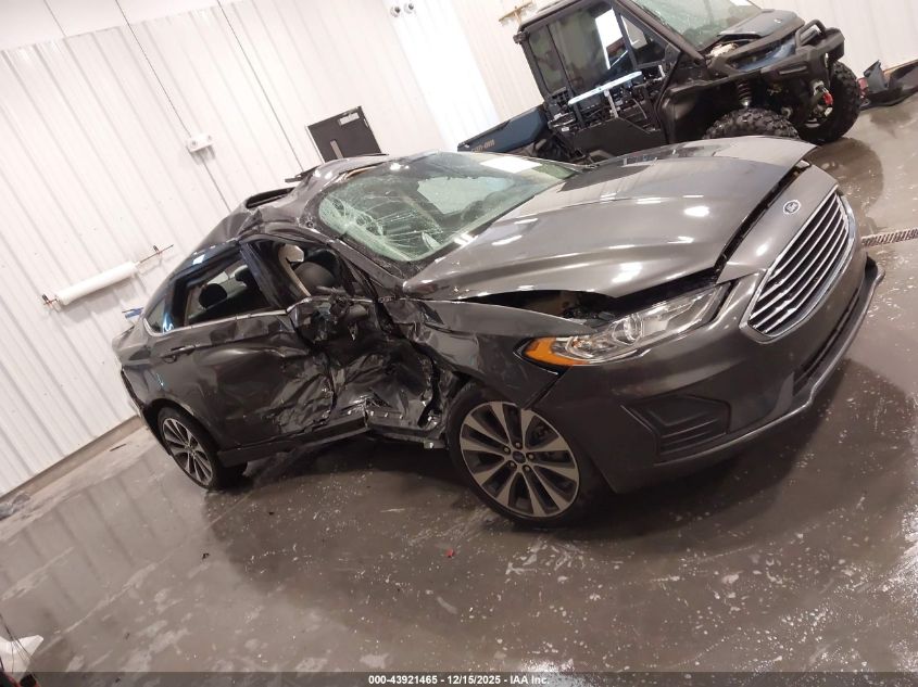 2019 Ford Fusion Se VIN: 3FA6P0T9XKR269454 Lot: 43921465
