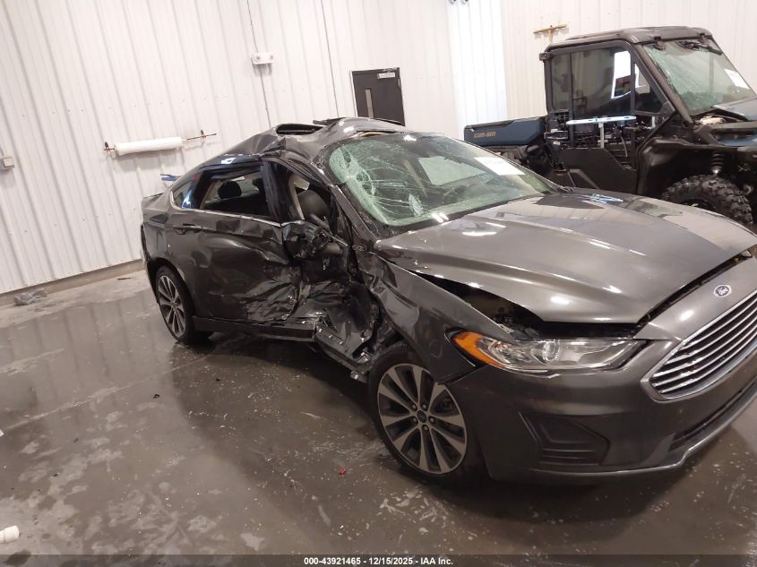 2019 Ford Fusion Se VIN: 3FA6P0T9XKR269454 Lot: 43921465