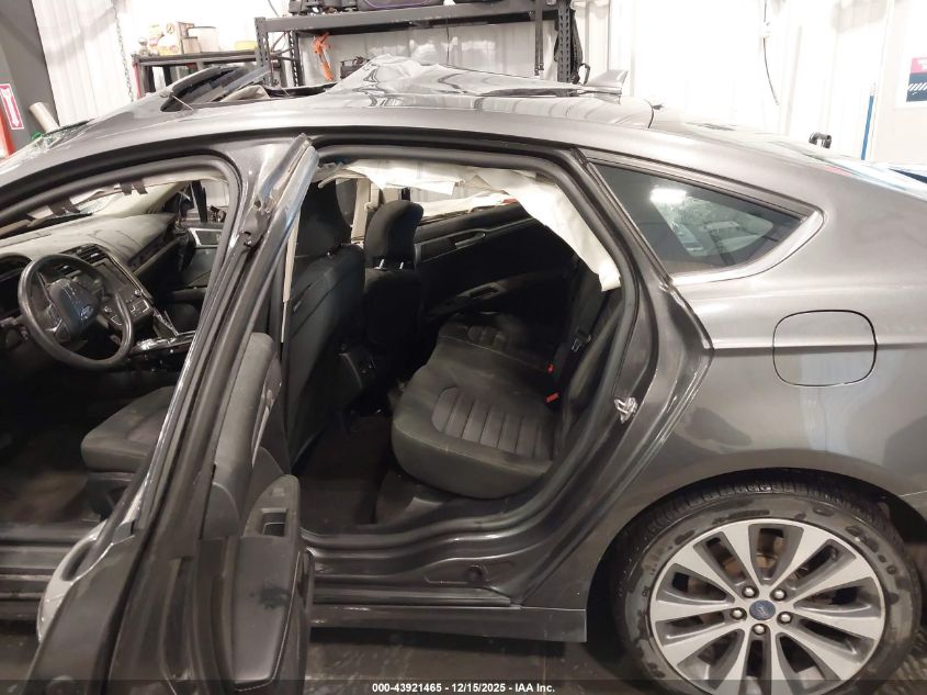 2019 Ford Fusion Se VIN: 3FA6P0T9XKR269454 Lot: 43921465