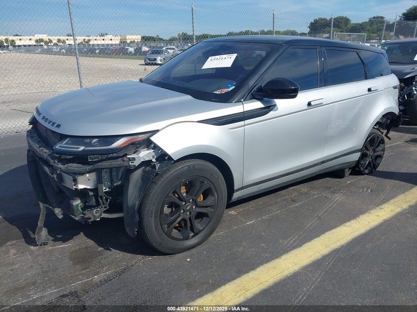 2020 LAND ROVER RANGE ROVER EVOQUE auction photo 2