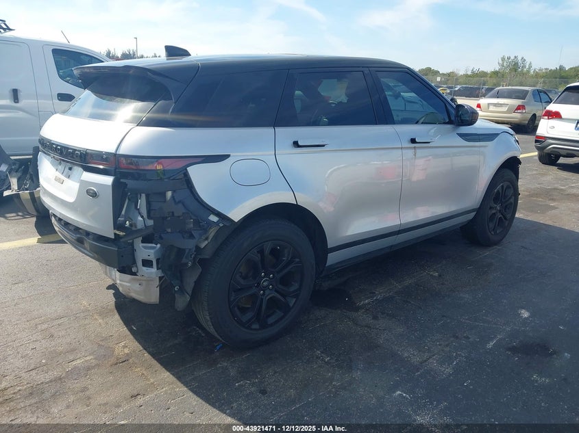 2020 LAND ROVER RANGE ROVER EVOQUE auction photo 4