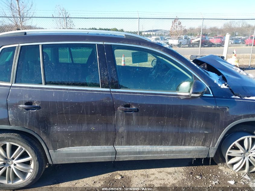 2016 Volkswagen Tiguan Se VIN: WVGAV7AX7GW561048 Lot: 43921478