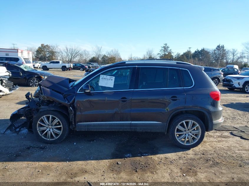 2016 Volkswagen Tiguan Se VIN: WVGAV7AX7GW561048 Lot: 43921478