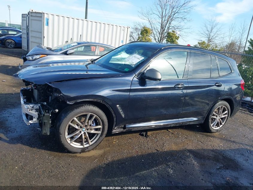 2021 BMW X3 M40I VIN: 5UXTY9C0XM9G76125 Lot: 43921484