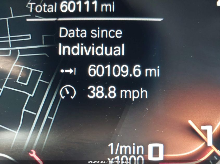 2021 BMW X3 M40I VIN: 5UXTY9C0XM9G76125 Lot: 43921484