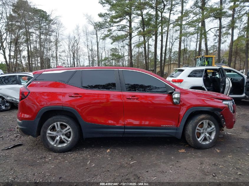 2022 GMC Terrain Fwd Sle VIN: 3GKALMEV2NL126205 Lot: 43921487