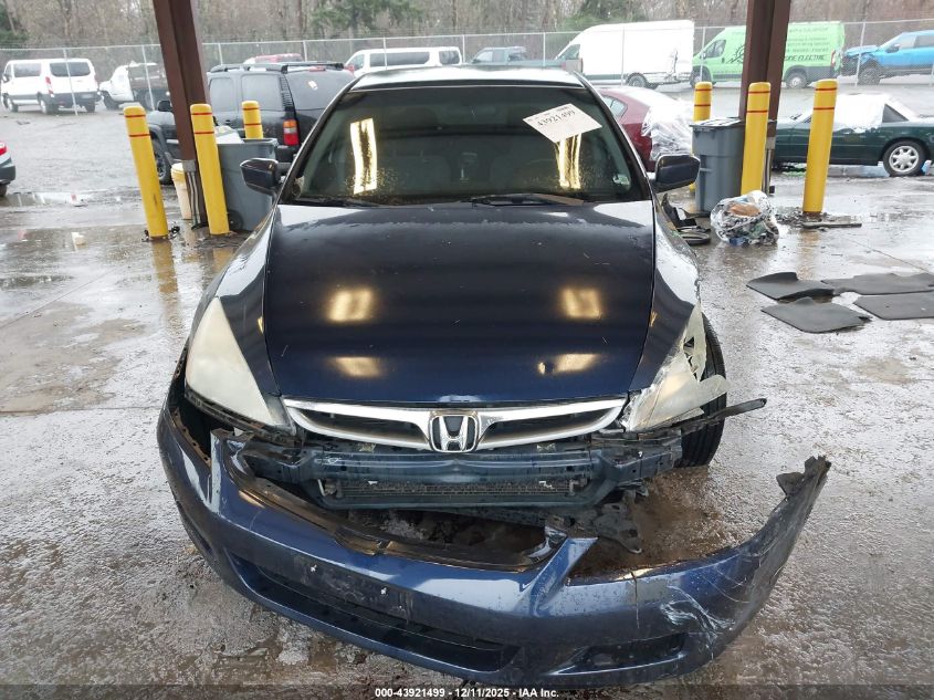 2006 Honda Accord 2.4 Lx VIN: 1HGCM56416A058101 Lot: 43921499