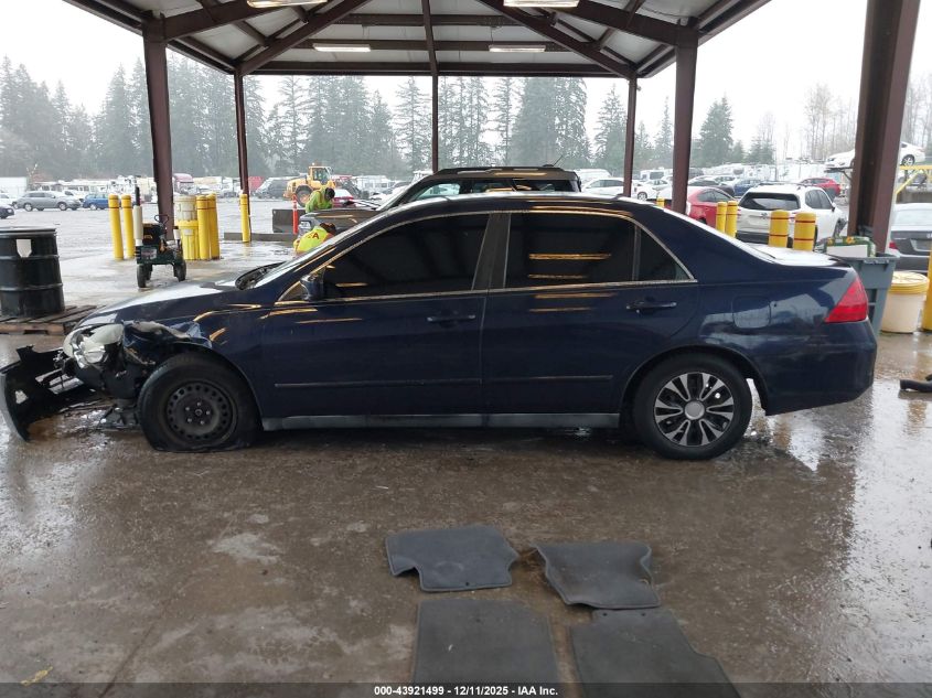 2006 Honda Accord 2.4 Lx VIN: 1HGCM56416A058101 Lot: 43921499