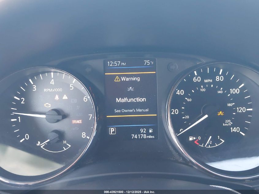 2020 Nissan Rogue Sport S Fwd Xtronic Cvt VIN: JN1BJ1CV1LW543011 Lot: 43921500