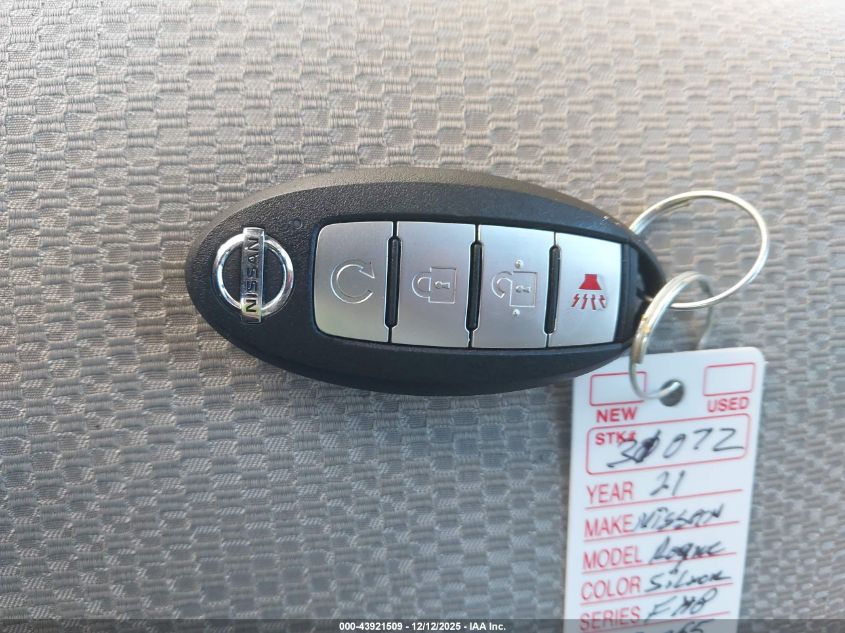 2021 Nissan Rogue Sport Sv Fwd Xtronic Cvt VIN: JN1BJ1BV0MW321255 Lot: 43921509