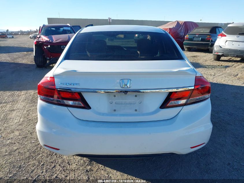 2014 Honda Civic Lx VIN: 19XFB2F58EE253181 Lot: 43921518