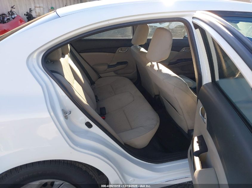 2014 Honda Civic Lx VIN: 19XFB2F58EE253181 Lot: 43921518