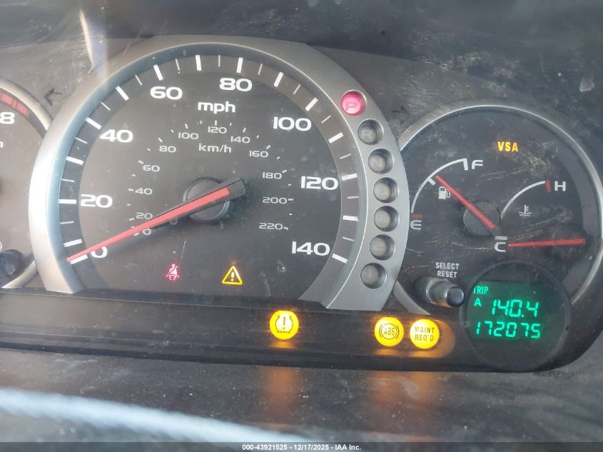 2005 Honda Pilot Ex-L VIN: 5FNYF18655B054192 Lot: 43921525