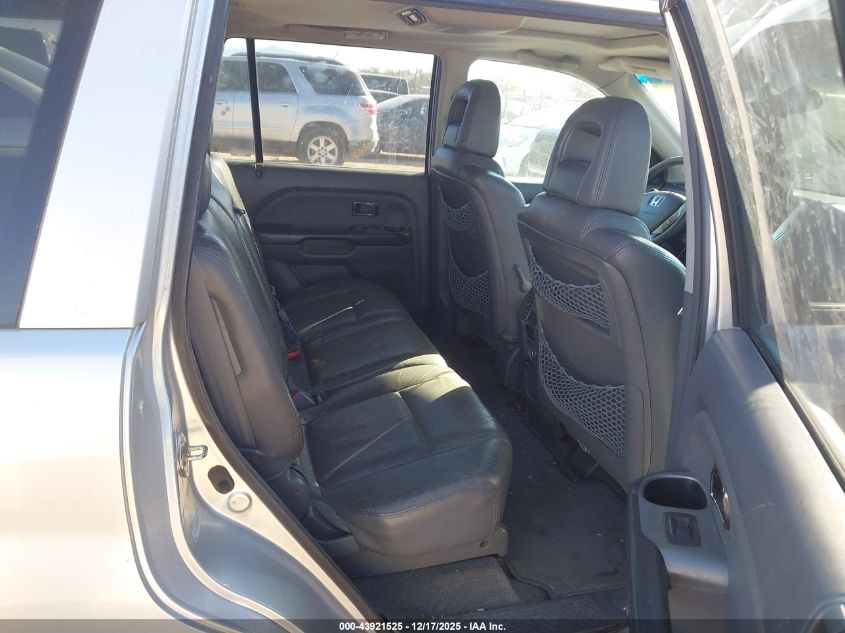 2005 Honda Pilot Ex-L VIN: 5FNYF18655B054192 Lot: 43921525