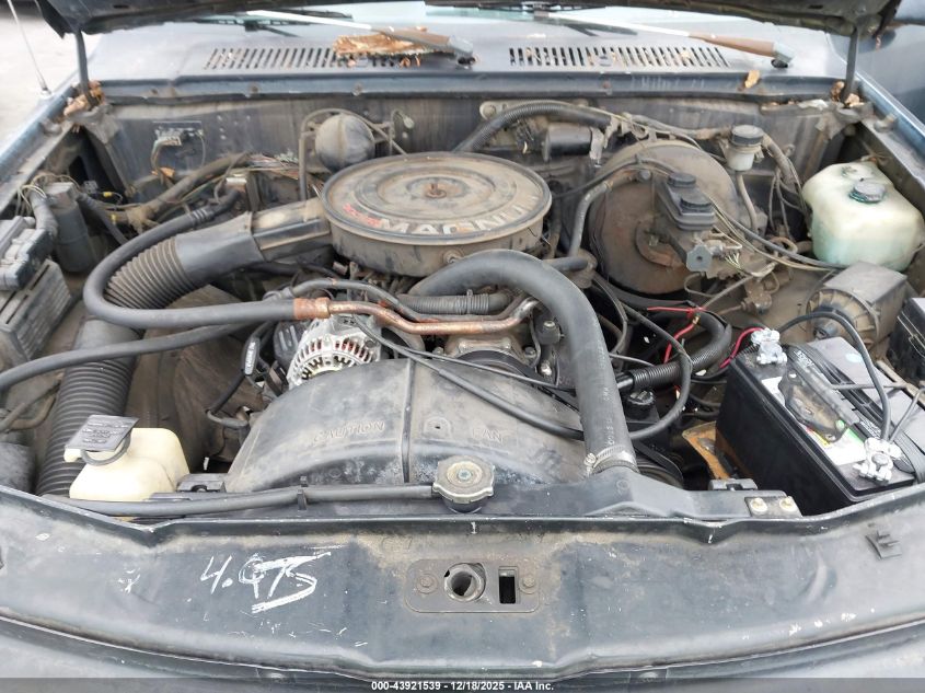 1993 Dodge Dakota VIN: 1B7FL26X8PS247671 Lot: 43921539