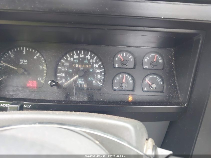 1993 Dodge Dakota VIN: 1B7FL26X8PS247671 Lot: 43921539