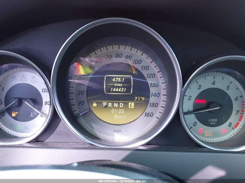 2012 Mercedes-Benz C 250 VIN: WDDGJ4HB7CF809737 Lot: 43921544