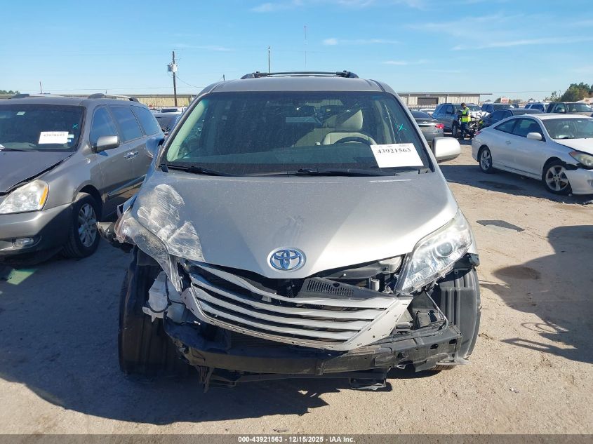 2015 Toyota Sienna Le 8 Passenger VIN: 5TDKK3DC6FS663698 Lot: 43921563