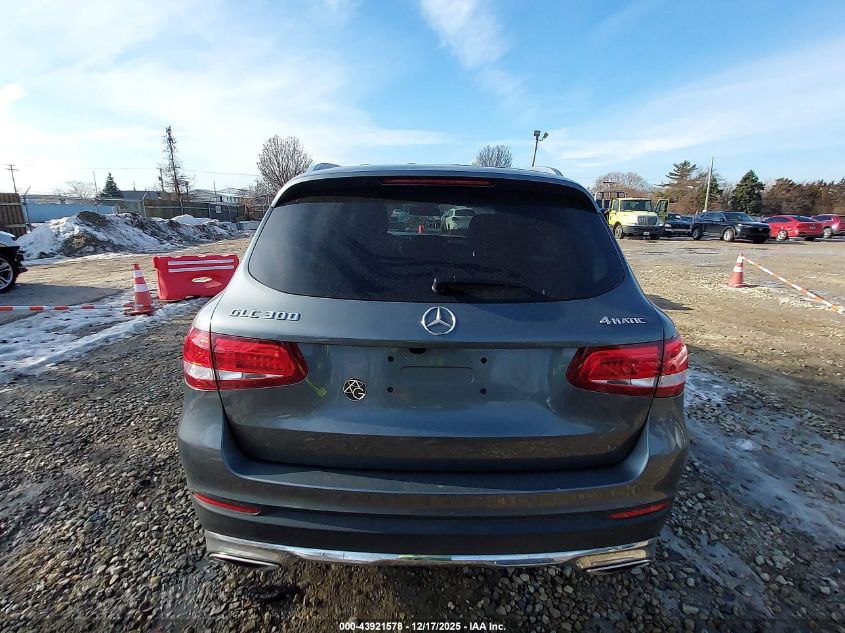 2016 Mercedes-Benz Glc 300 4Matic VIN: WDC0G4KB8GF111558 Lot: 43921578