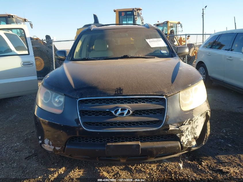 2007 Hyundai Santa Fe Gls VIN: 5NMSG13D87H056335 Lot: 43921593