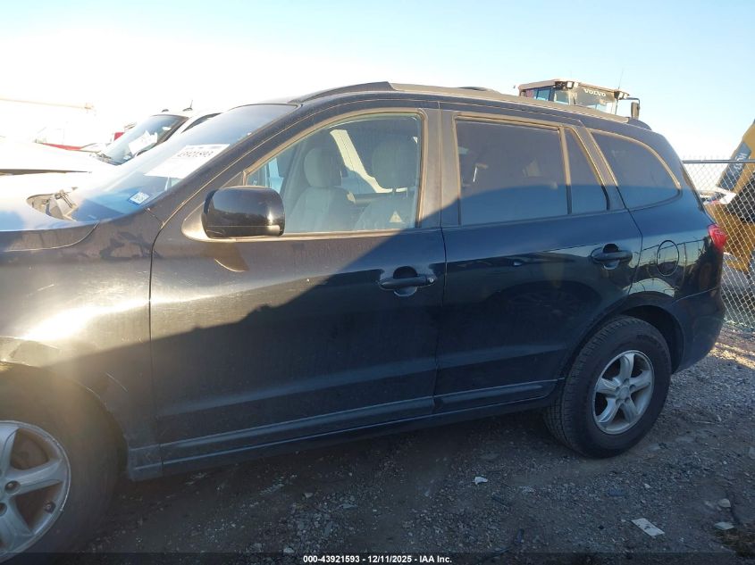 2007 Hyundai Santa Fe Gls VIN: 5NMSG13D87H056335 Lot: 43921593