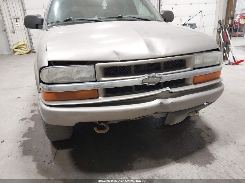 2004 Chevrolet Blazer Ls VIN: 1GNDT13X24K130662 Lot: 43921595