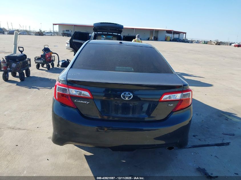 2013 Toyota Camry Se VIN: 4T1BF1FK0DU214812 Lot: 43921597