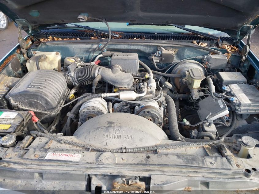 1998 Chevrolet Tahoe Ls VIN: 1GNEK13R9WJ303322 Lot: 43921601