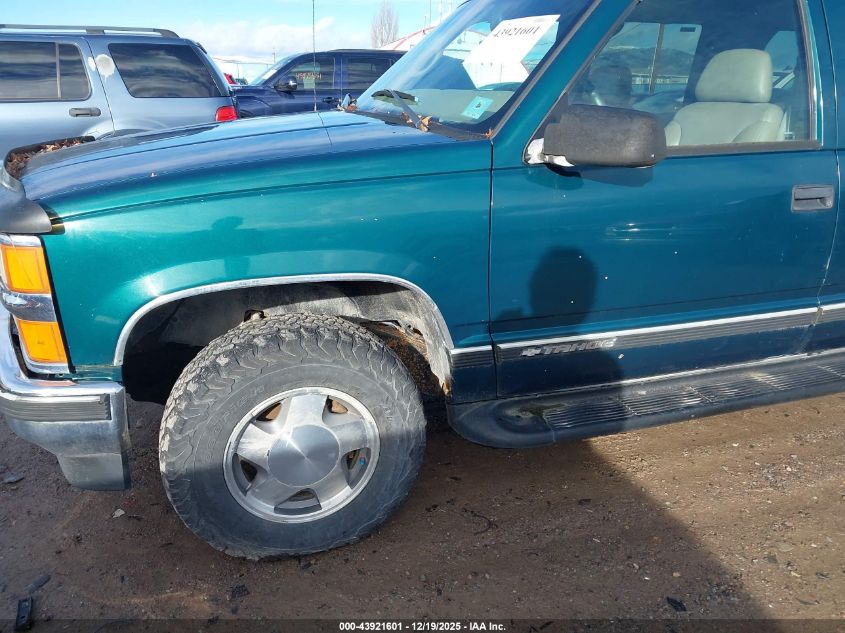 1998 Chevrolet Tahoe Ls VIN: 1GNEK13R9WJ303322 Lot: 43921601