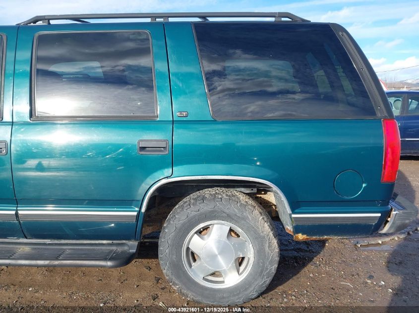 1998 Chevrolet Tahoe Ls VIN: 1GNEK13R9WJ303322 Lot: 43921601