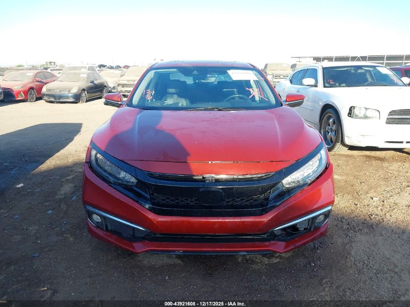 2020 Honda Civic Touring VIN: 19XFC1F93LE216885 Lot: 43921608