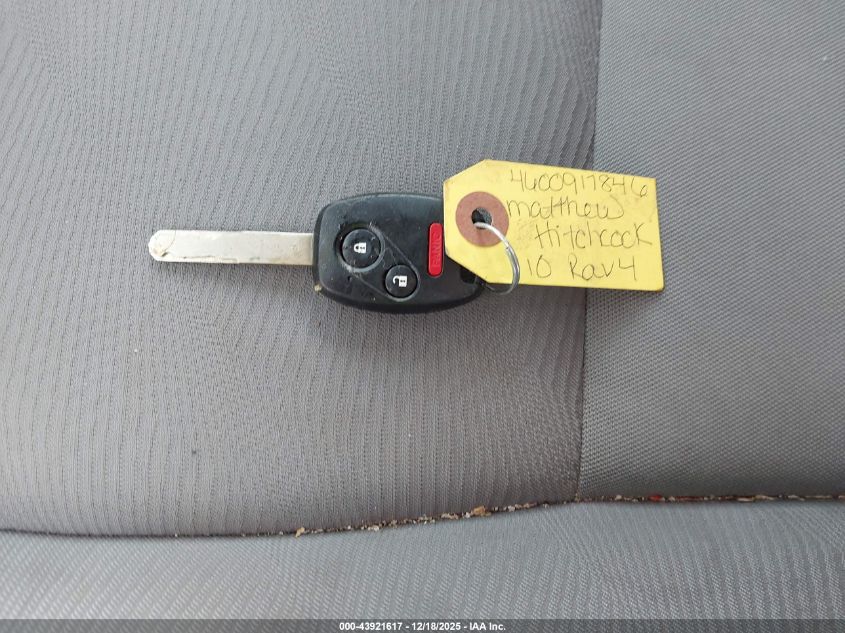 2010 Honda Cr-V Lx VIN: 5J6RE4H31AL018838 Lot: 43921617