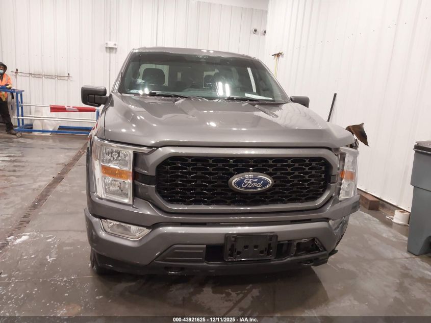 2021 Ford F-150 Xl VIN: 1FTEW1EP3MKD16437 Lot: 43921625