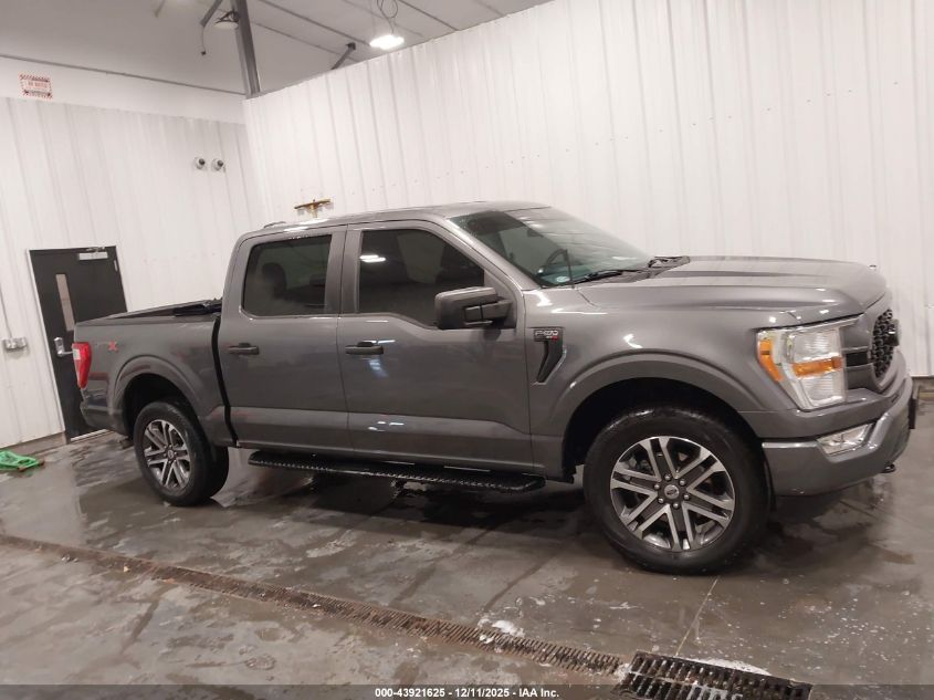 2021 Ford F-150 Xl VIN: 1FTEW1EP3MKD16437 Lot: 43921625