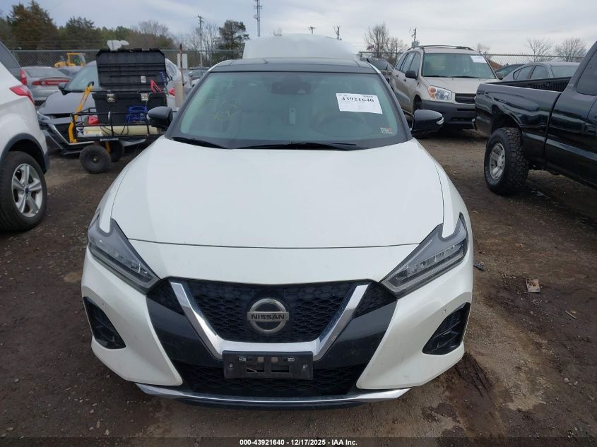 2022 Nissan Maxima Platinum Xtronic Cvt VIN: 1N4AA6FV2NC507758 Lot: 43921640
