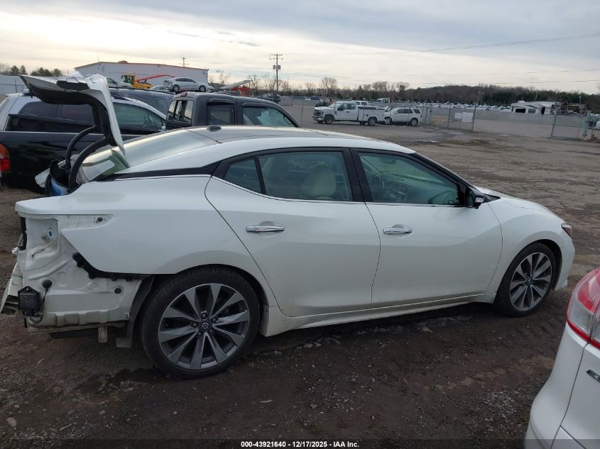 2022 Nissan Maxima Platinum Xtronic Cvt VIN: 1N4AA6FV2NC507758 Lot: 43921640