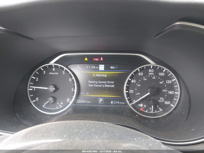 2022 Nissan Maxima Platinum Xtronic Cvt VIN: 1N4AA6FV2NC507758 Lot: 43921640