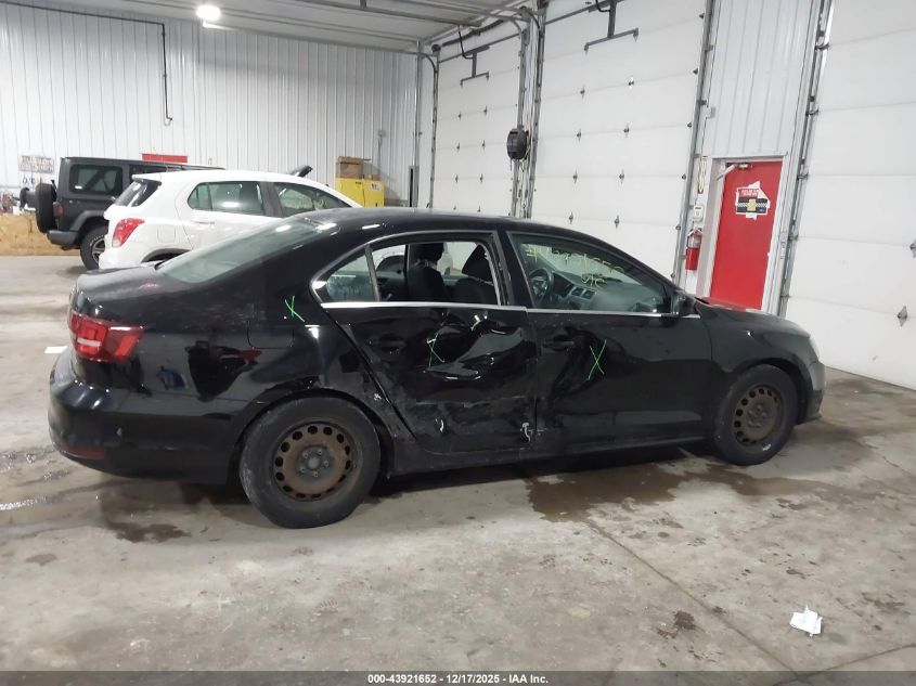 2017 Volkswagen Jetta 1.4T S VIN: 3VW2B7AJ3HM411207 Lot: 43921652