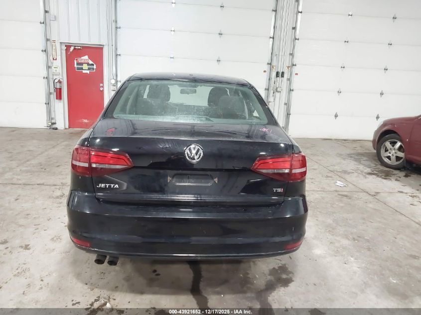 2017 Volkswagen Jetta 1.4T S VIN: 3VW2B7AJ3HM411207 Lot: 43921652