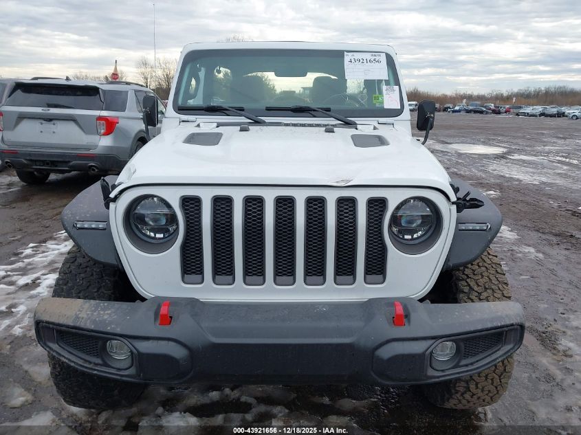 2022 Jeep Wrangler Unlimited Rubicon 4X4 VIN: 1C4HJXFG9NW261256 Lot: 43921656