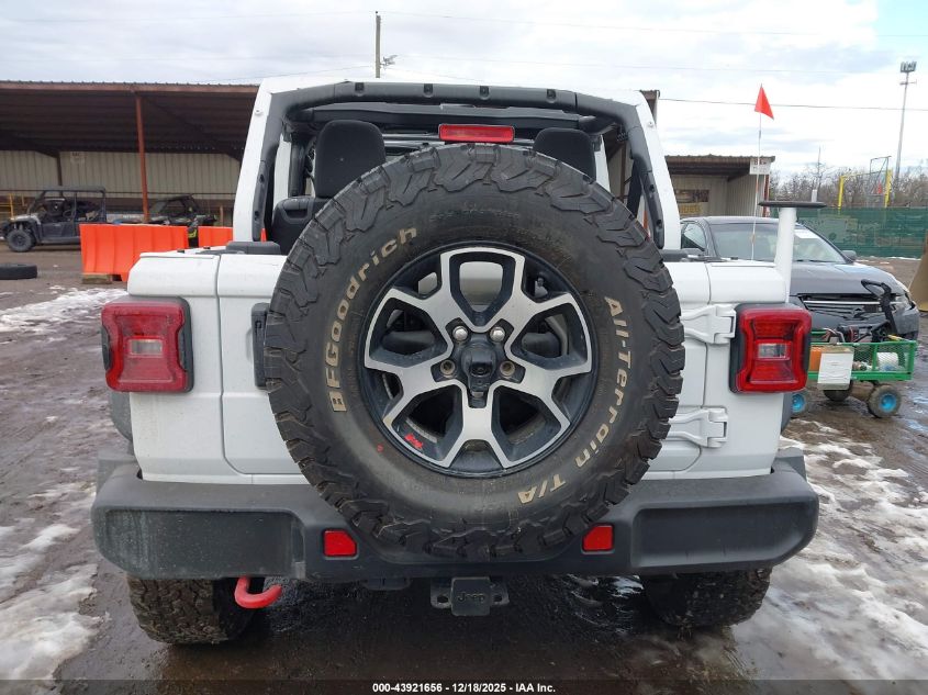 2022 Jeep Wrangler Unlimited Rubicon 4X4 VIN: 1C4HJXFG9NW261256 Lot: 43921656