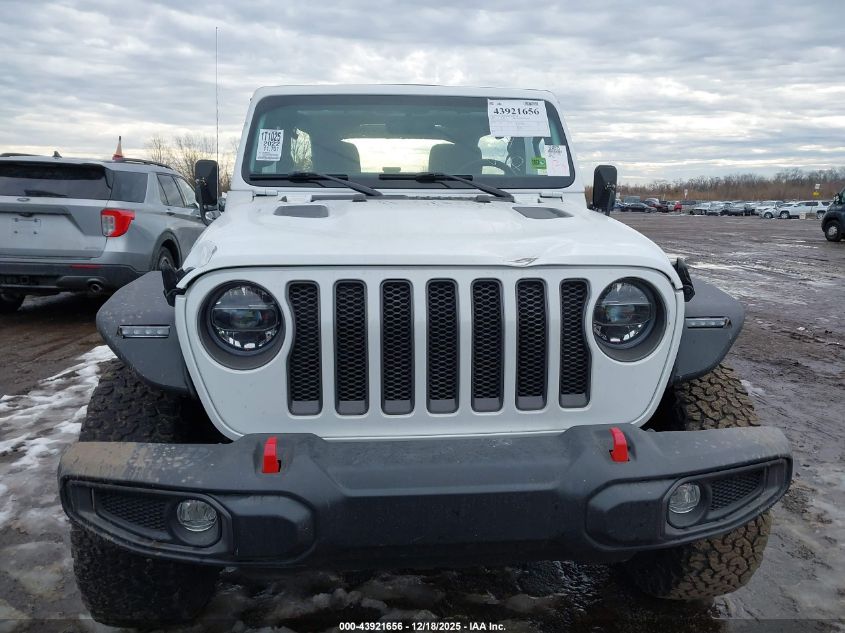 2022 Jeep Wrangler Unlimited Rubicon 4X4 VIN: 1C4HJXFG9NW261256 Lot: 43921656