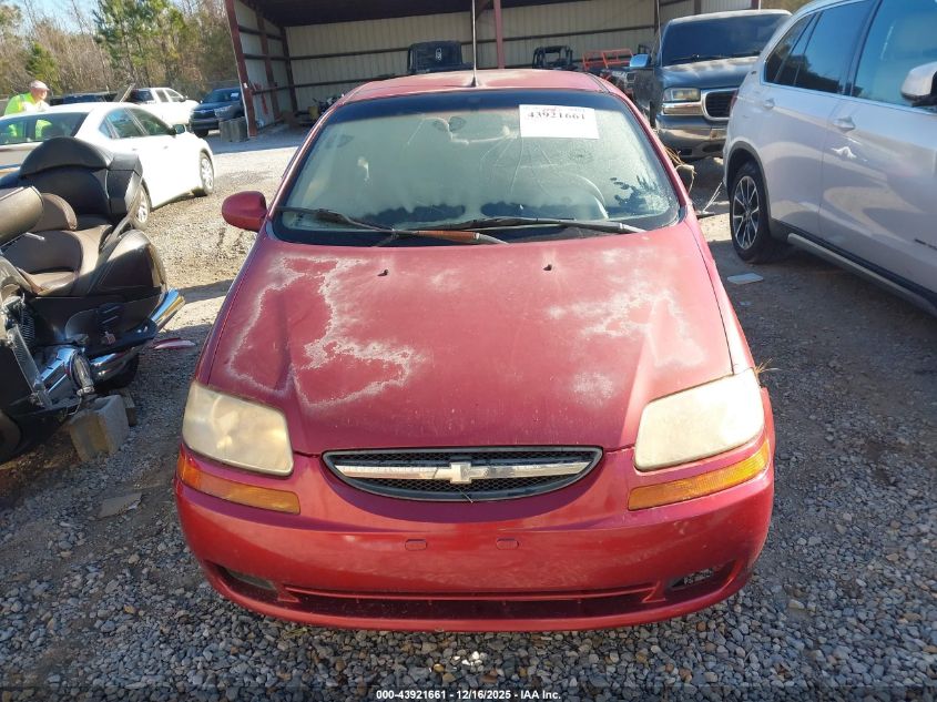 2005 Chevrolet Aveo Ls VIN: KL1TD52665B283667 Lot: 43921661