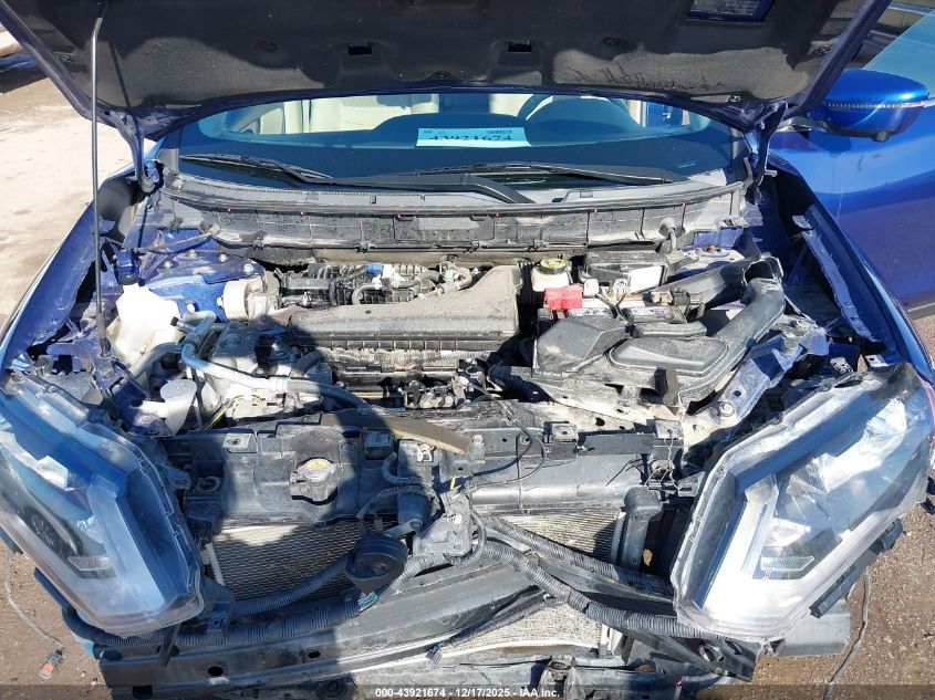 2017 Nissan Rogue Sv VIN: KNMAT2MT8HP508912 Lot: 43921674