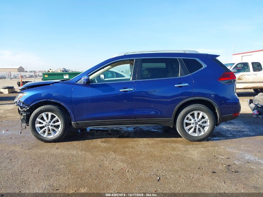 2017 Nissan Rogue Sv VIN: KNMAT2MT8HP508912 Lot: 43921674