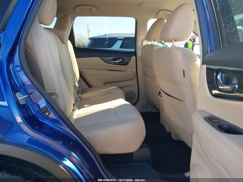 2017 Nissan Rogue Sv VIN: KNMAT2MT8HP508912 Lot: 43921674