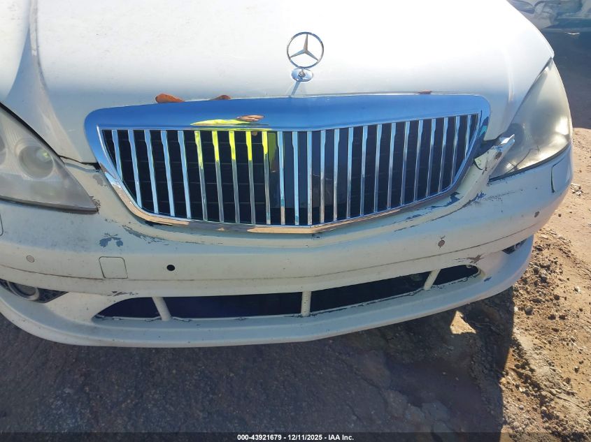 2007 Mercedes-Benz S 550 VIN: WDDNG71X37A097467 Lot: 43921679
